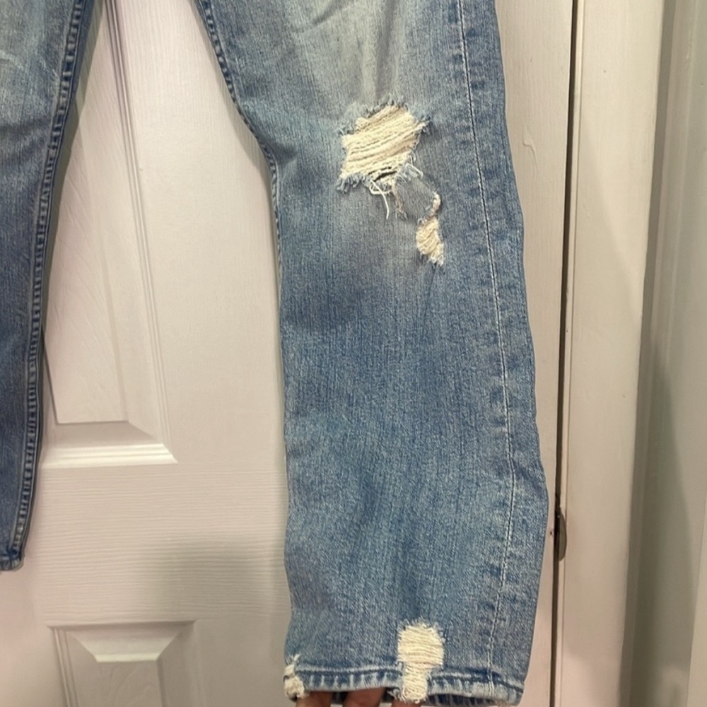 Mother Blue Denim Jeans - Picture 4 of 7
